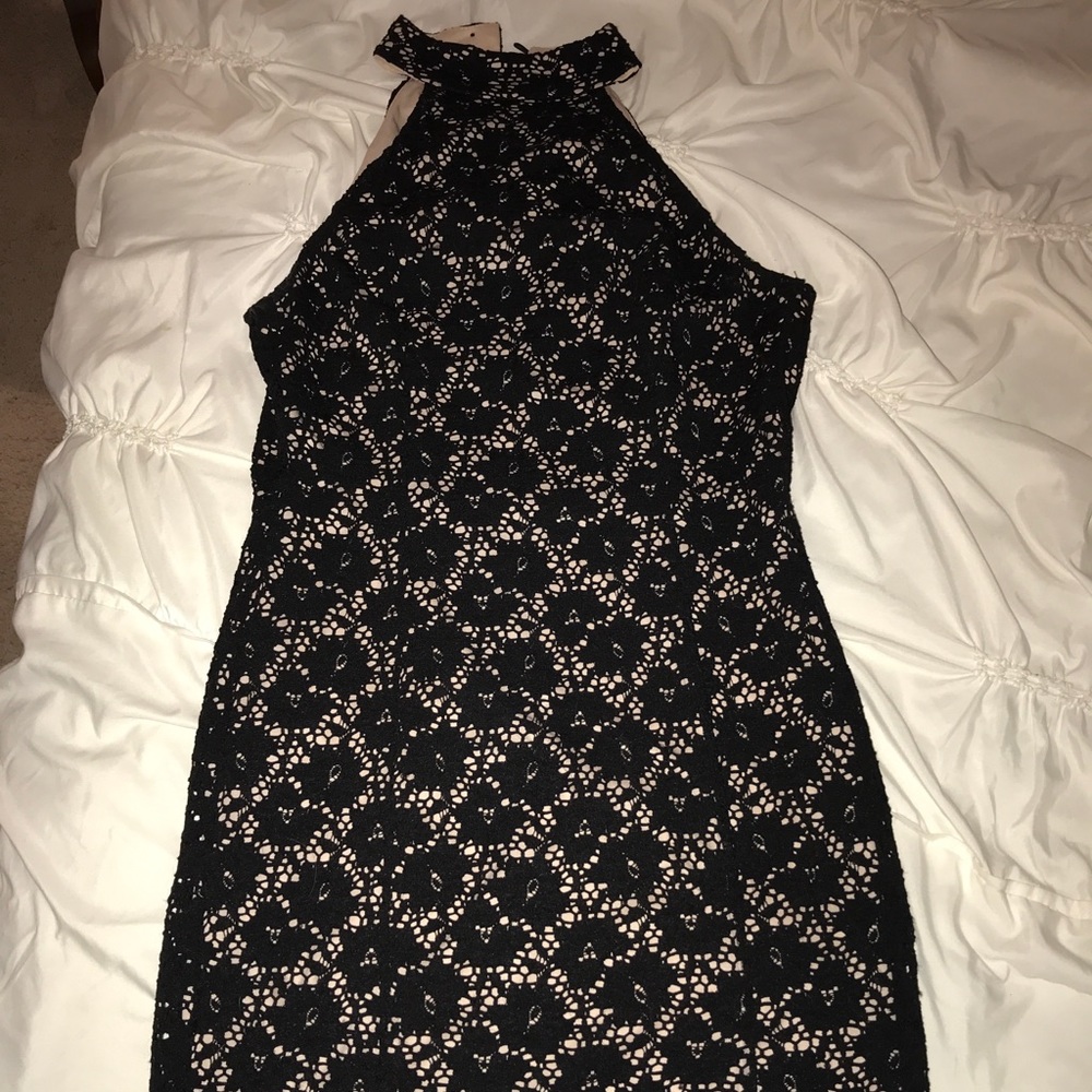 Black Lace Mini Dress!!